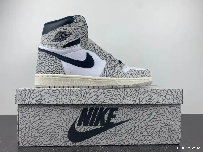 Cheap Jordan Air High White 1 OG DZ5485-052 Cement 0422